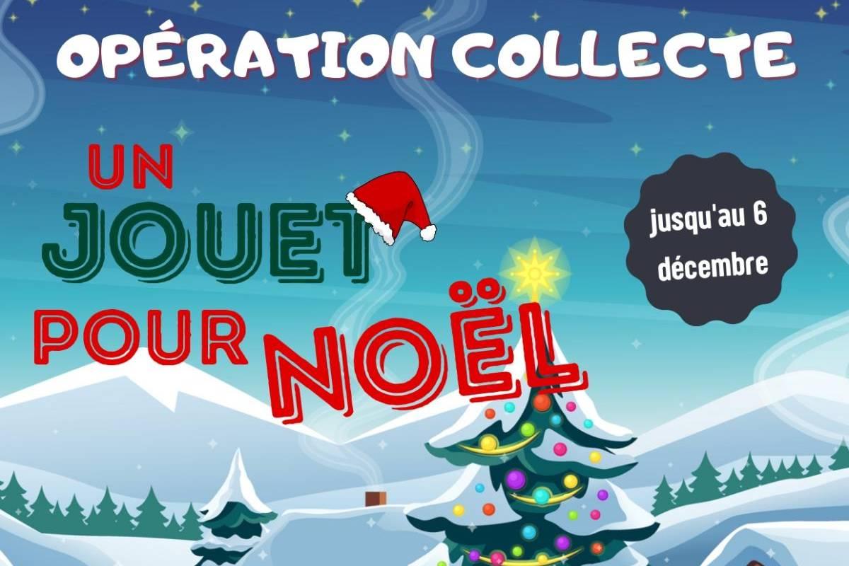 Opération collecte Un jouet pour Noël