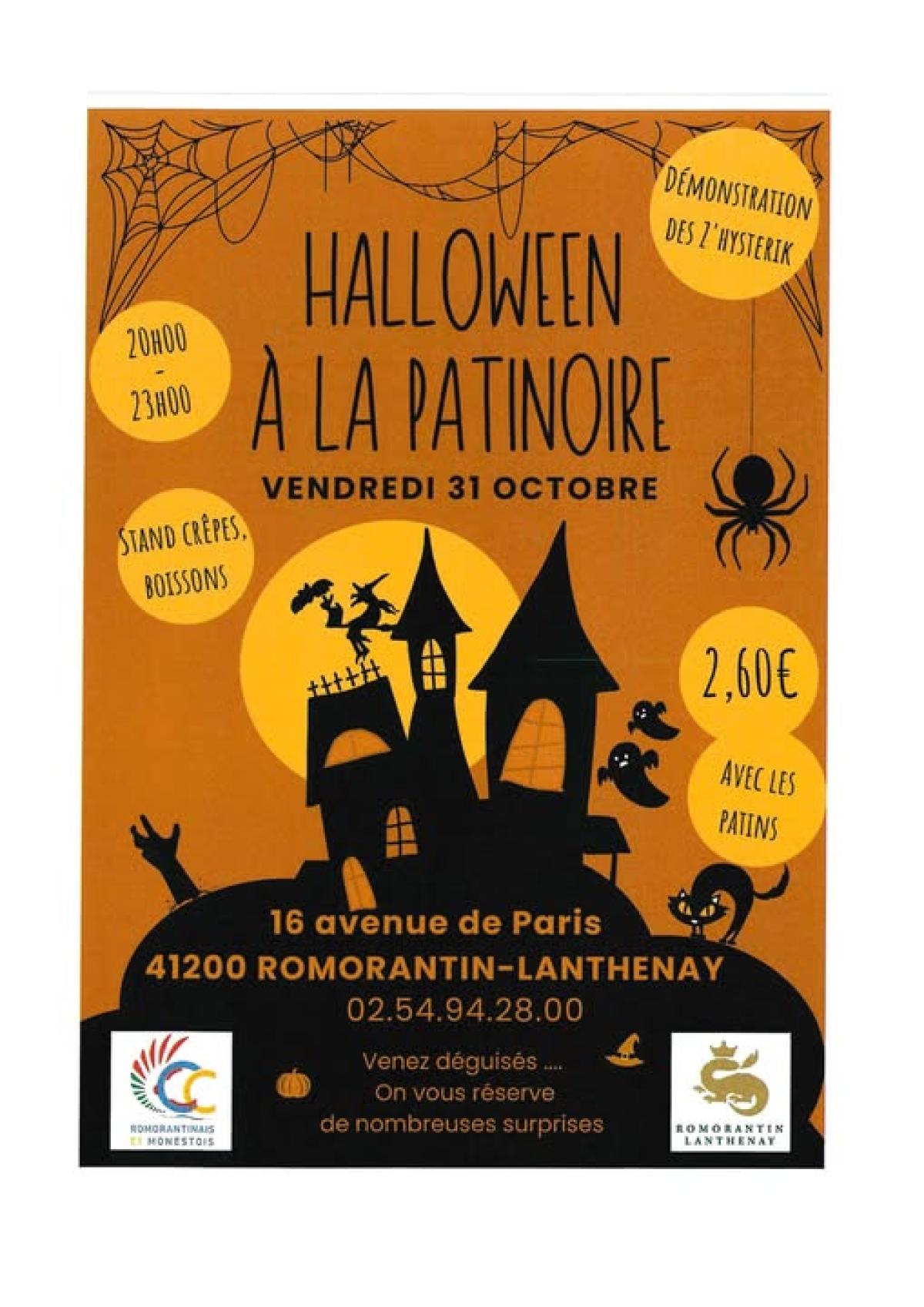Halloween à la patinoire