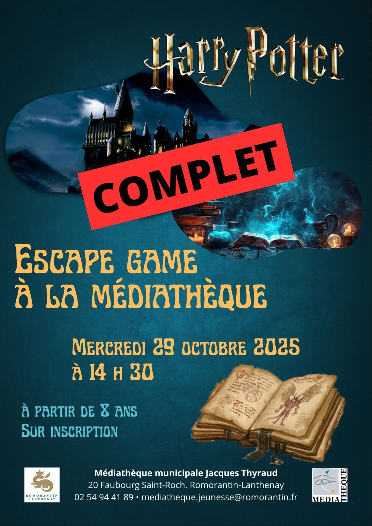 Escape game : Harry Potter
