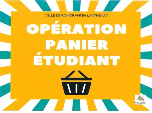 OPÉRATION « PANIER ÉTUDIANT »