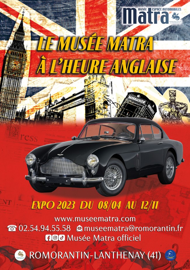 Le musée Matra à l'heure anglaise ! Nouvelle exposition temporaire !