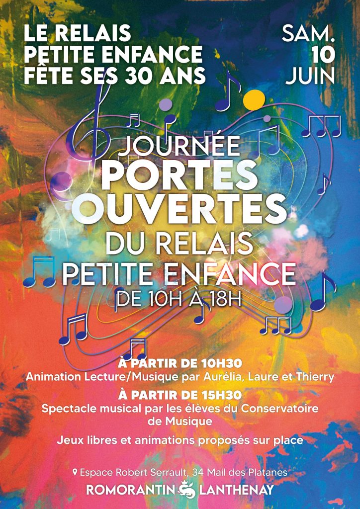 Journée portes ouvertes au Relais Petite Enfance, avec animation lecture et spectacle musical