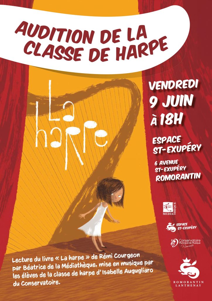 Audition des harpes du Conservatoire @ Espace St-Exupery