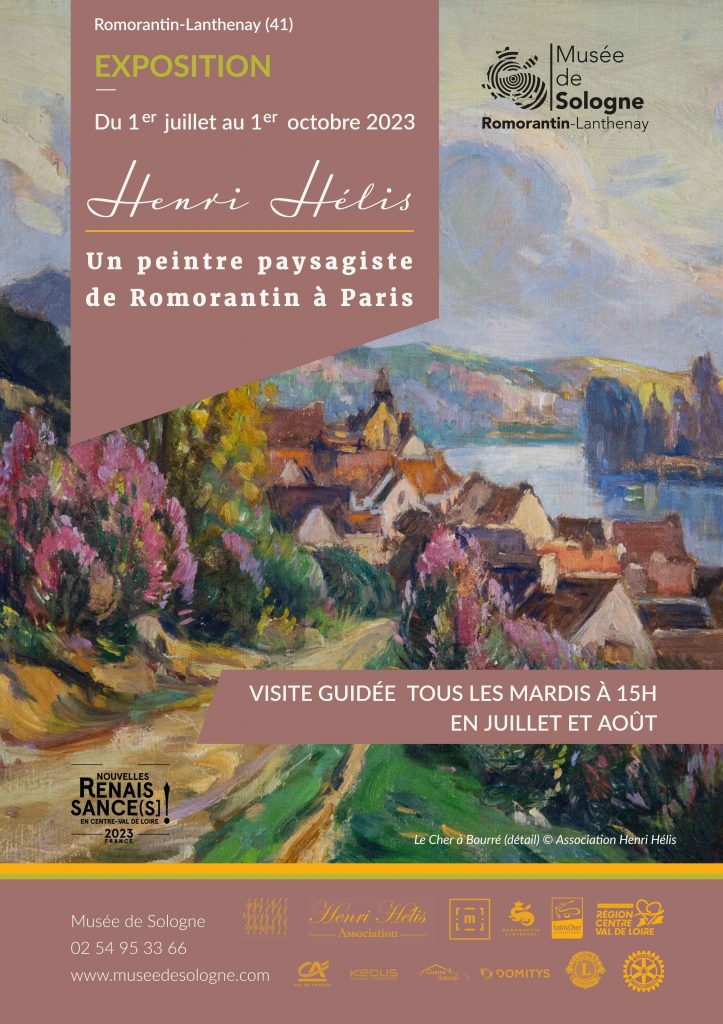 Exposition "Henri Hélis, un peintre paysagiste de Romorantin à Paris" au musée de Sologne