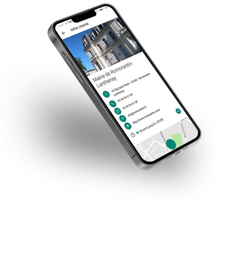 Appli mobile - Ville de Romorantin