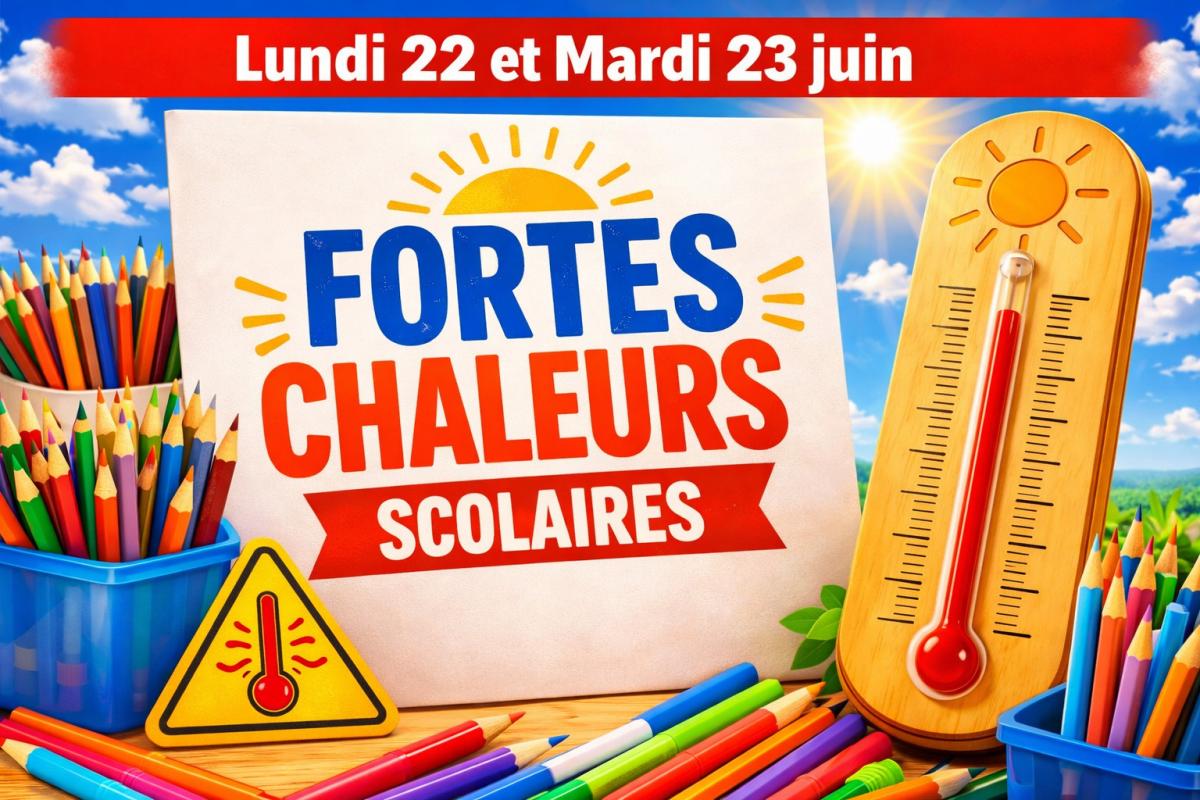 Fortes chaleurs, dispositif pour les écoles