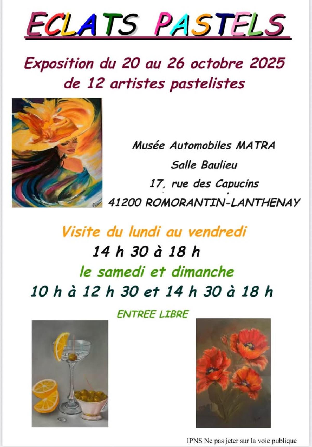 Exposition Eclats Pastels